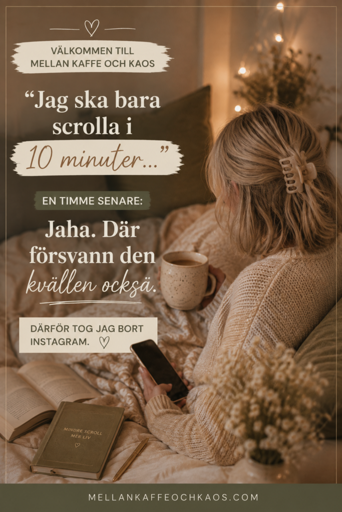 paus från scrollandet