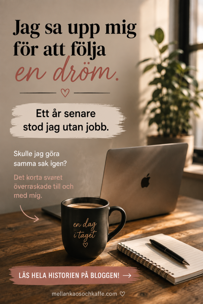 blogg om hur det är att vara arbetssökande